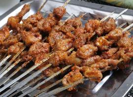 碳烤羊肉串