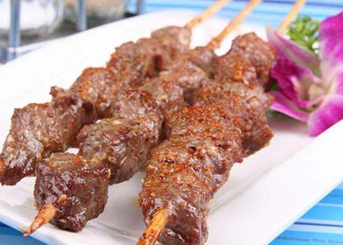 碳烤经典牛肉串1