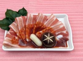 辣椒酱五花肉