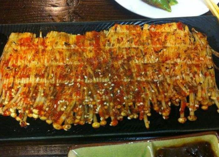 烤金针菇